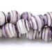 This is a Dakota Stones 8mm Purple Shell Gemstone strand with round beads in 15-16 inch strand.