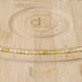 This is a Dakota Stones 4mm Yellow Opal Banded Gemstone strand with AA grade faceted round beads in 15-16 inch strand.