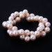 SHOW 9.5-10.5mm Light Pink Potato Freshwater Large Hole Pearls