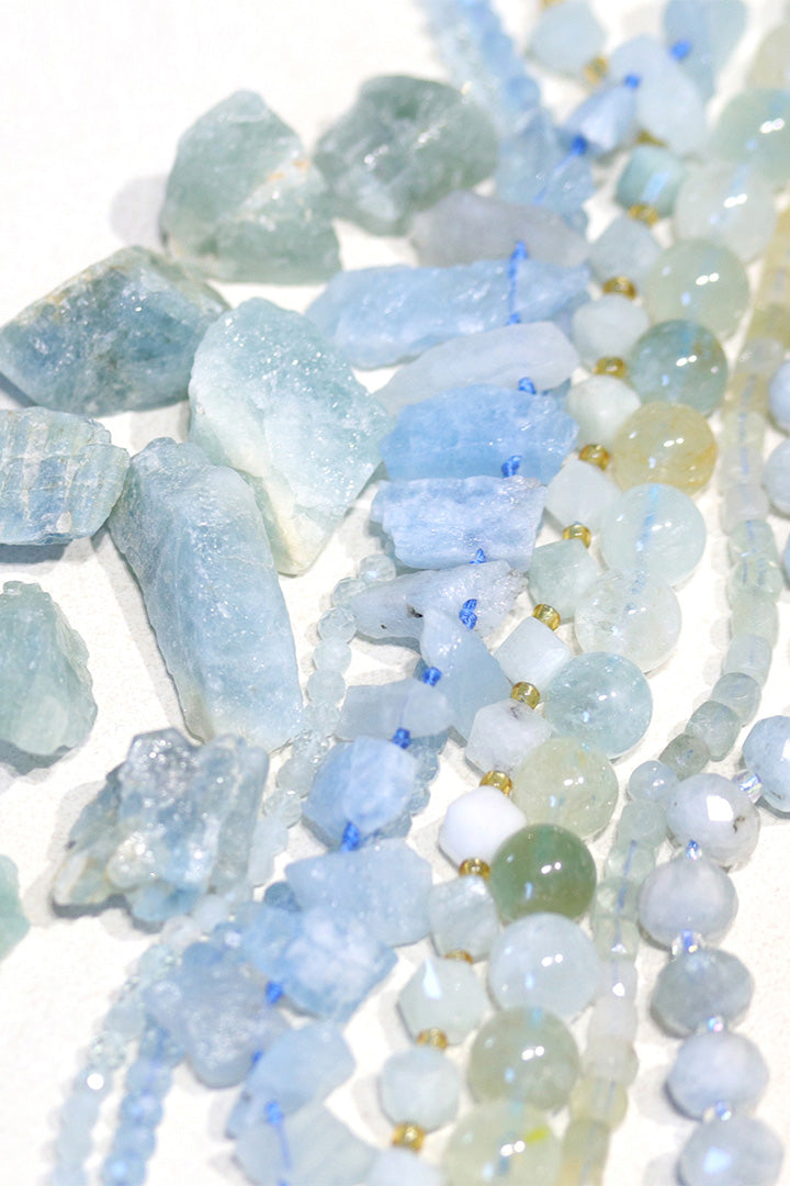 Aquamarine Gemstone Beads