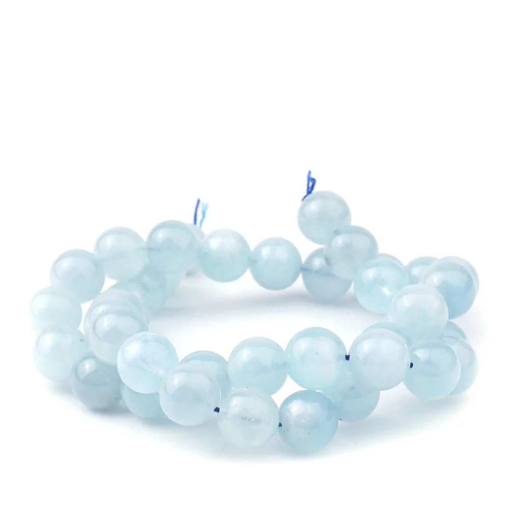 Aquamarine Gemstone Beads