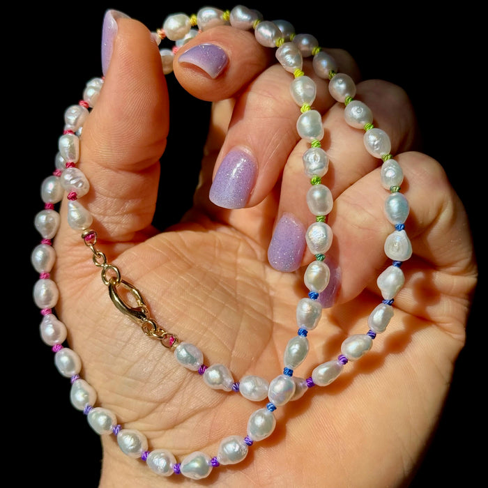 Griffin 100% Silk Cord Dakota Stones EXCLUSIVE Rainbow Bead Snob® Dye Job® 2 Meters - Size 2 (0.46mm)