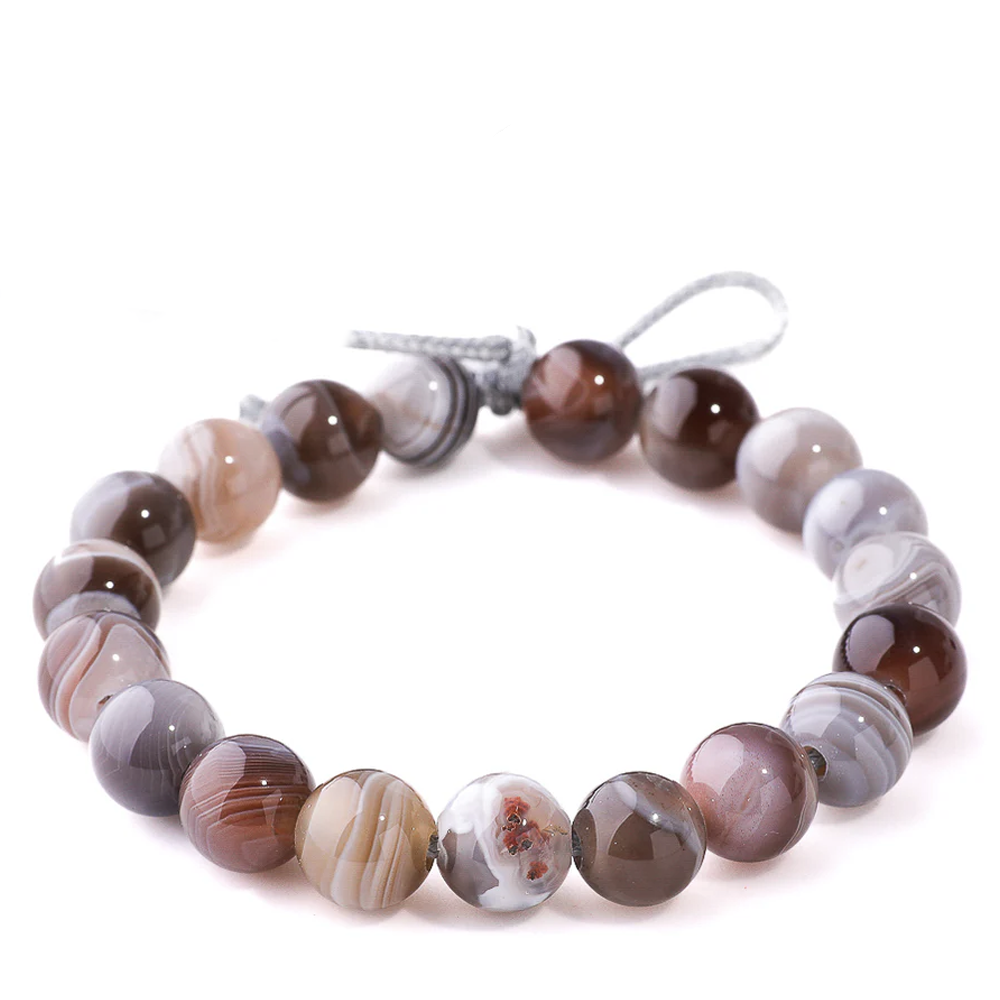 Botswana Agate Gemstone Beads