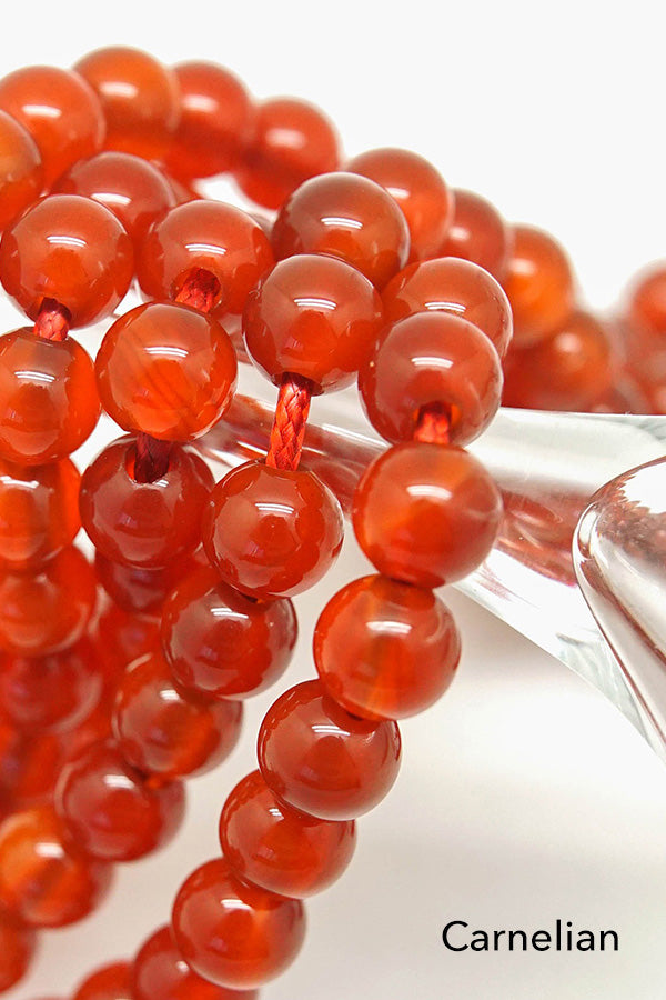 Carnelian Gemstone Beads