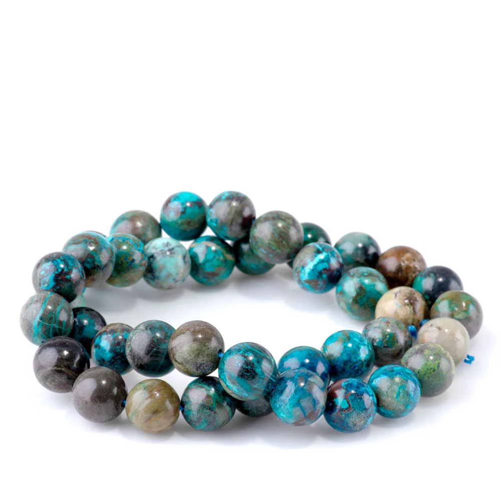 Chrysocolla Gemstone Beads