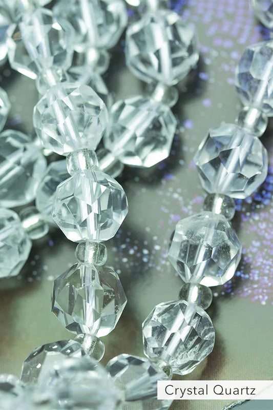 Crystal Quartz Gemstone Beads