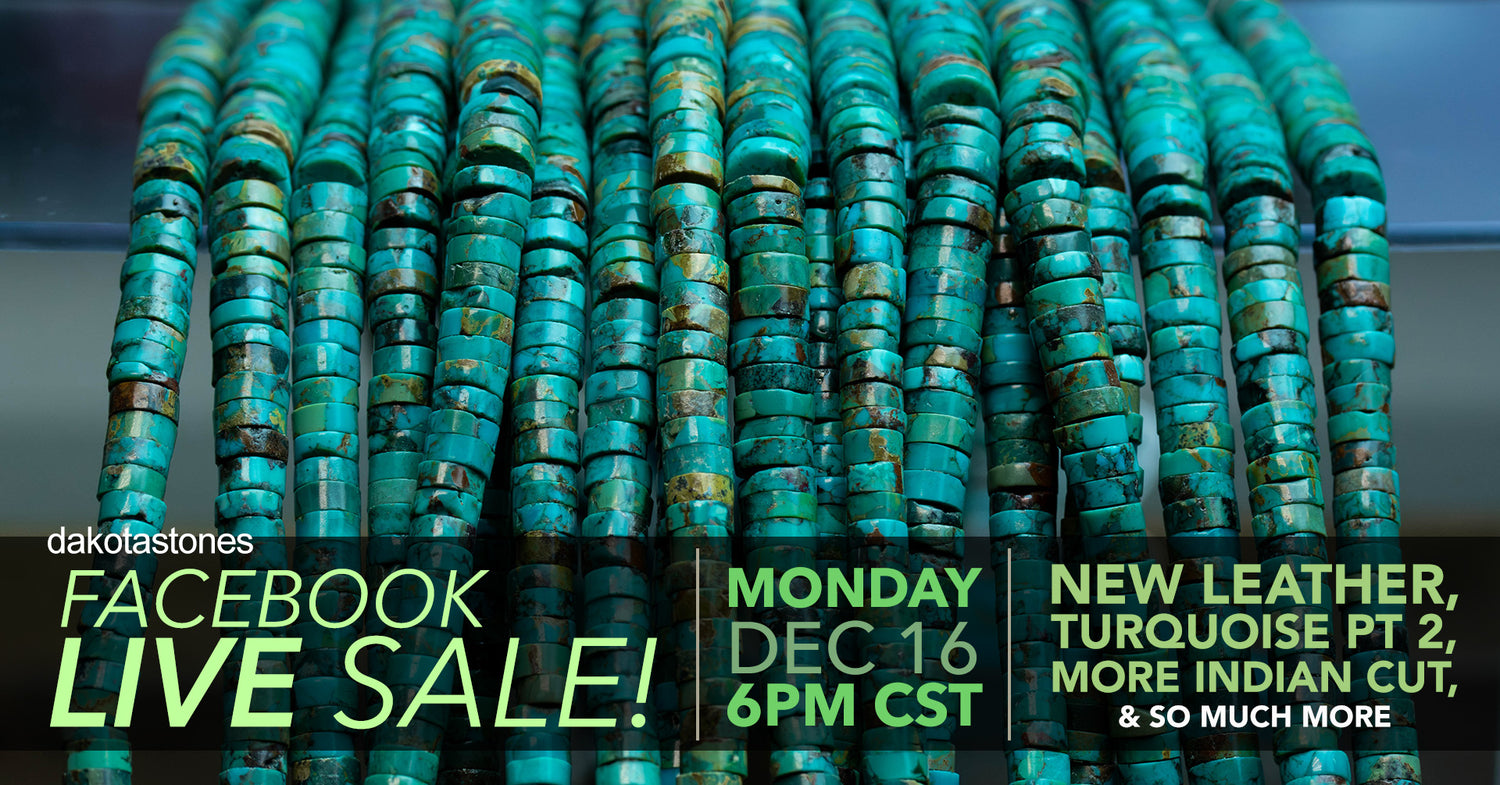 Dakota Stones Live Sales Every Monday at 6:00PM CST