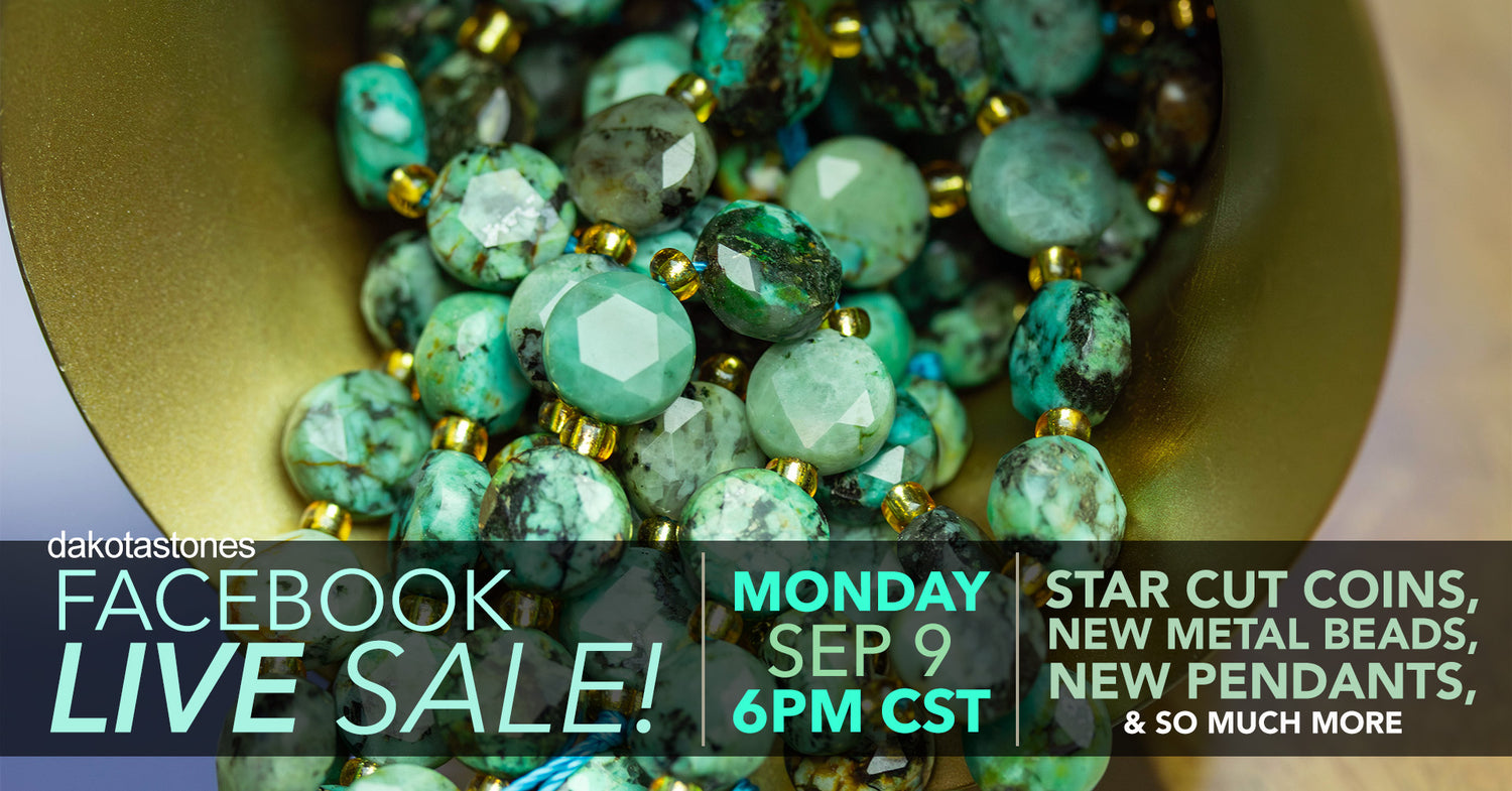 Dakota Stones Live Sales Every Monday at 6:00PM CST