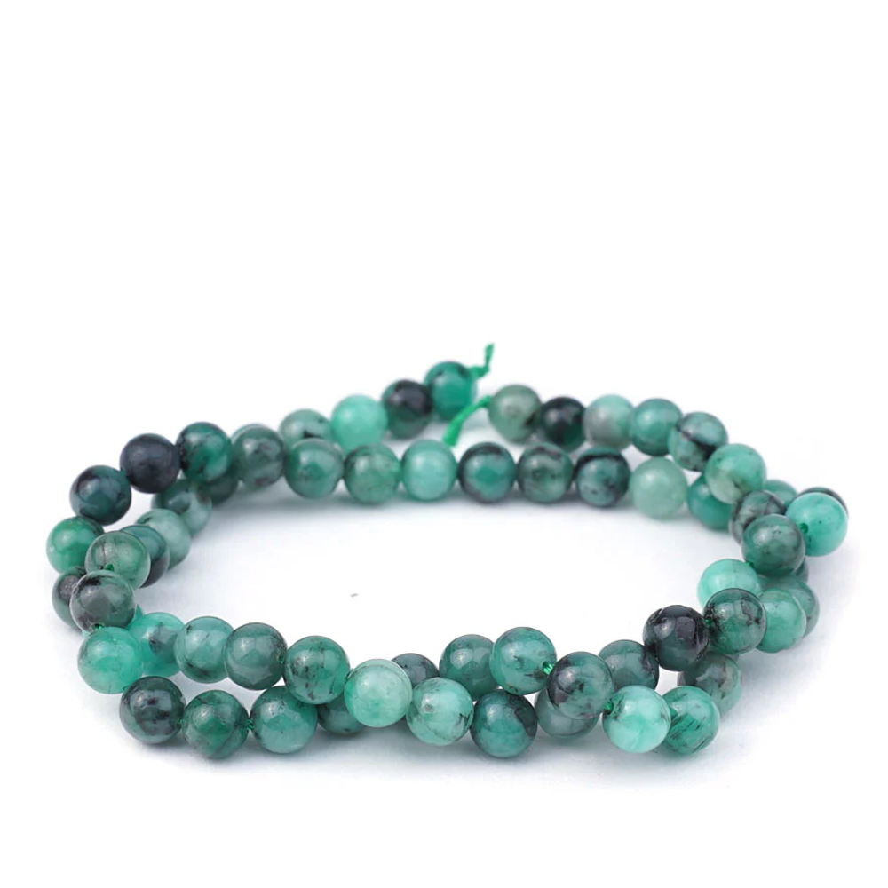 Emerald Gemstone Beads