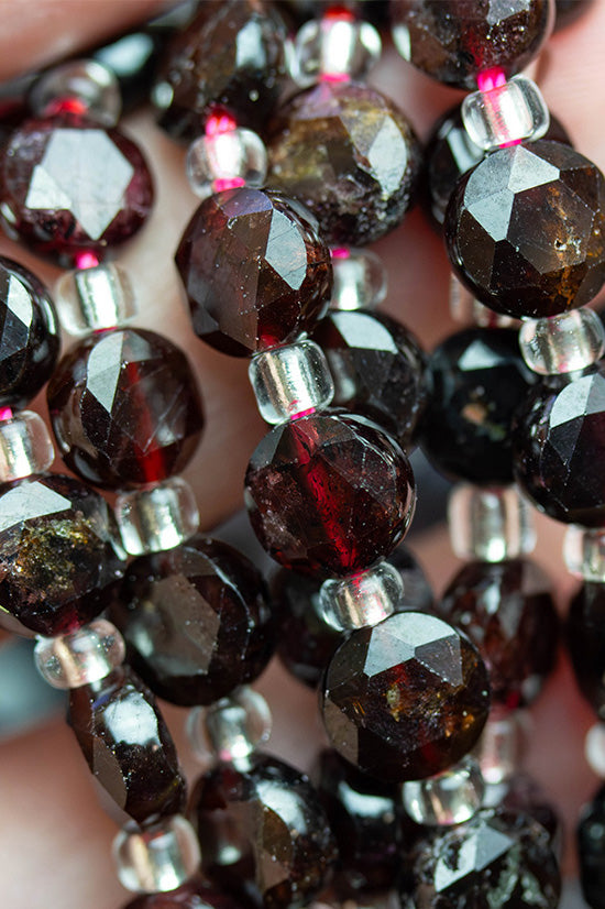 Garnet Gemstone Beads