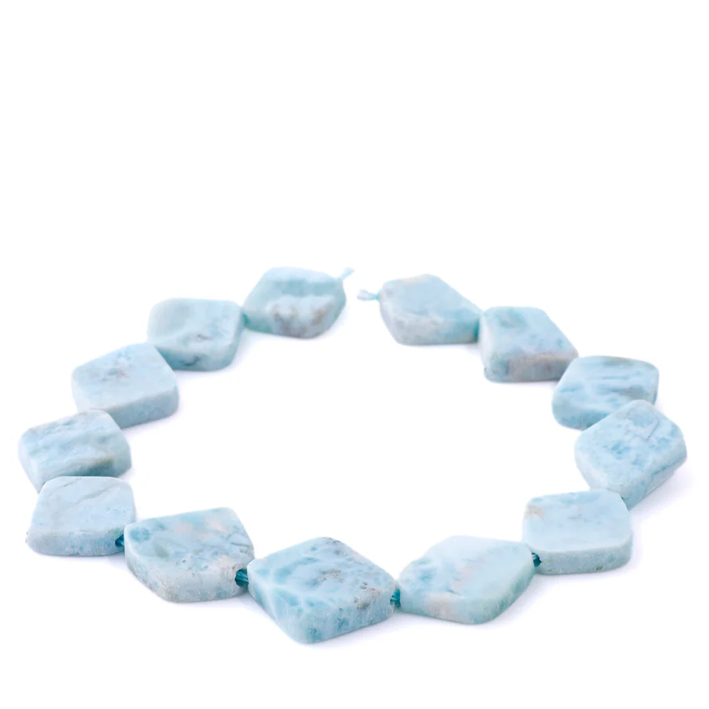 Larimar Gemstone Beads