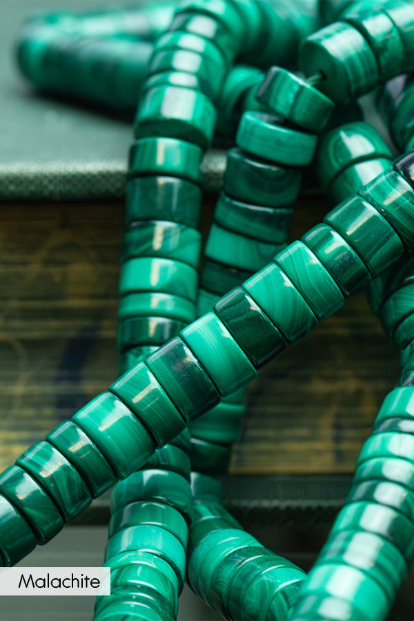 Malachite Gemstone Beads