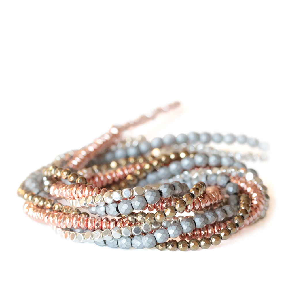 Metallic & Plated Gemstone Beads