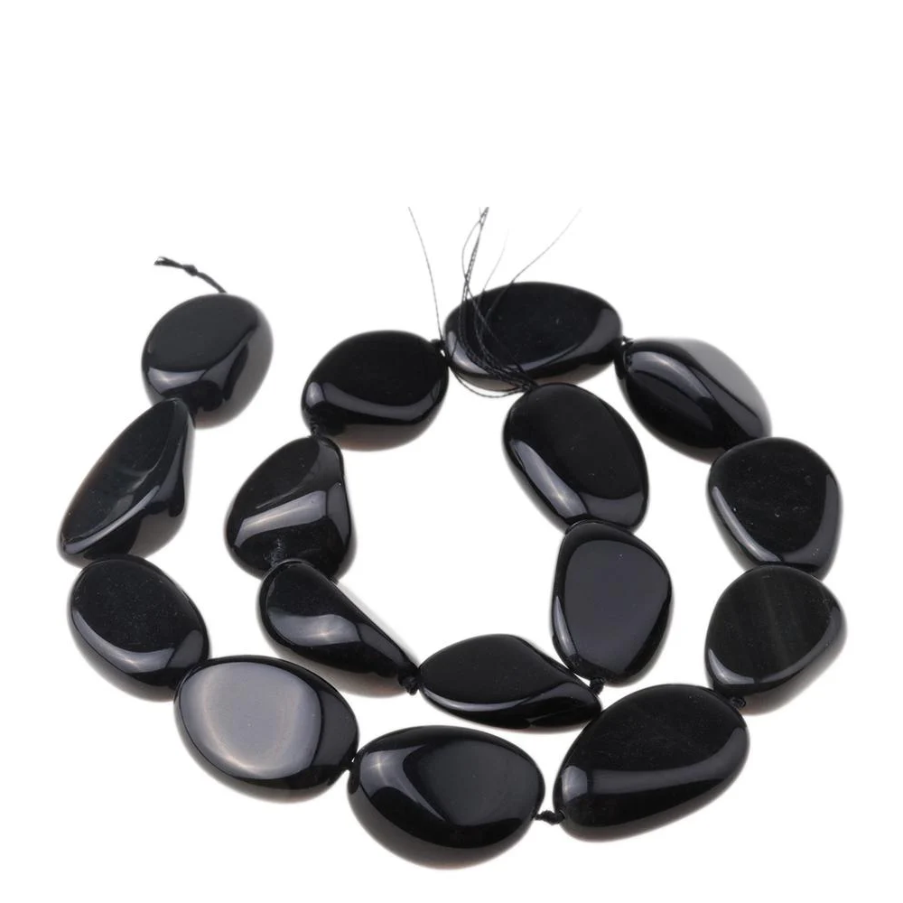 Obsidian Gemstone Beads