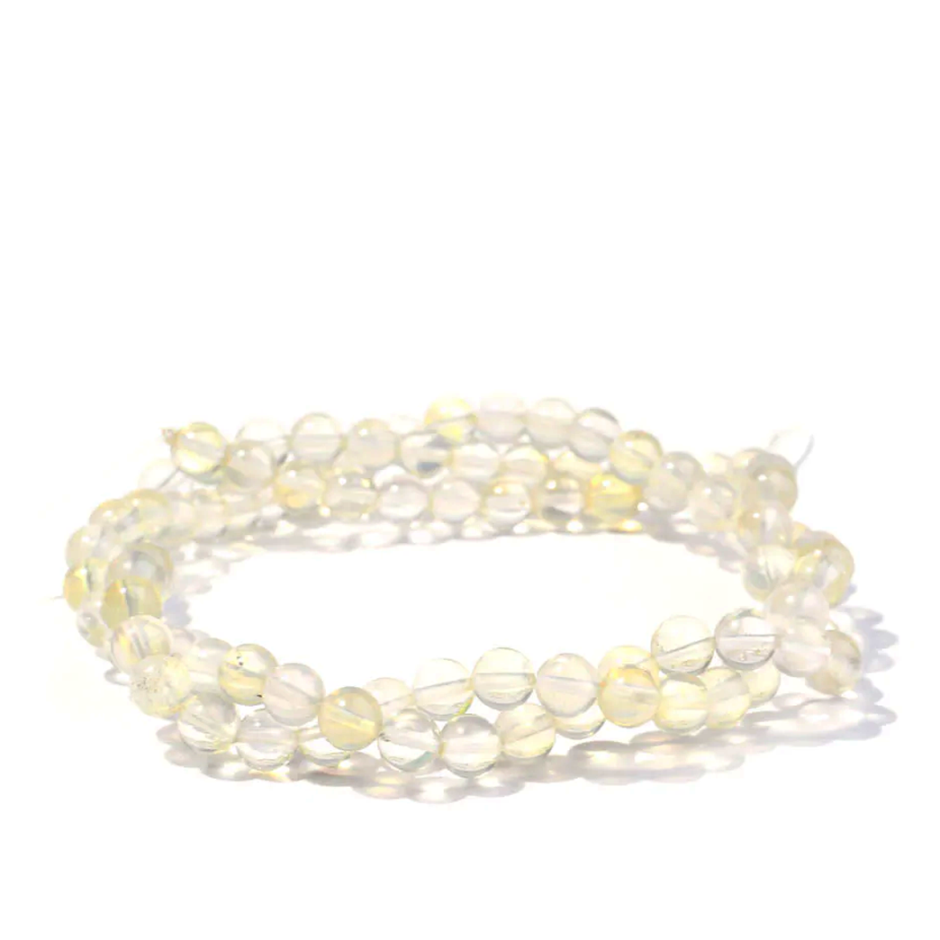 Opalite Glass Beads