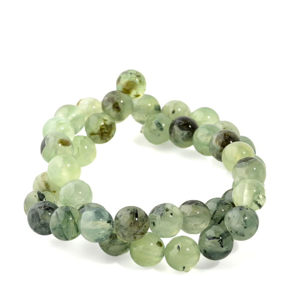 Prehnite Gemstone Beads