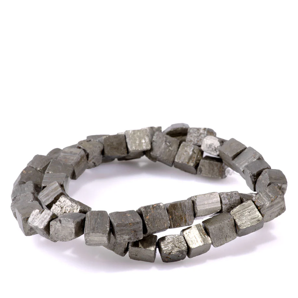 Pyrite Gemstone Beads