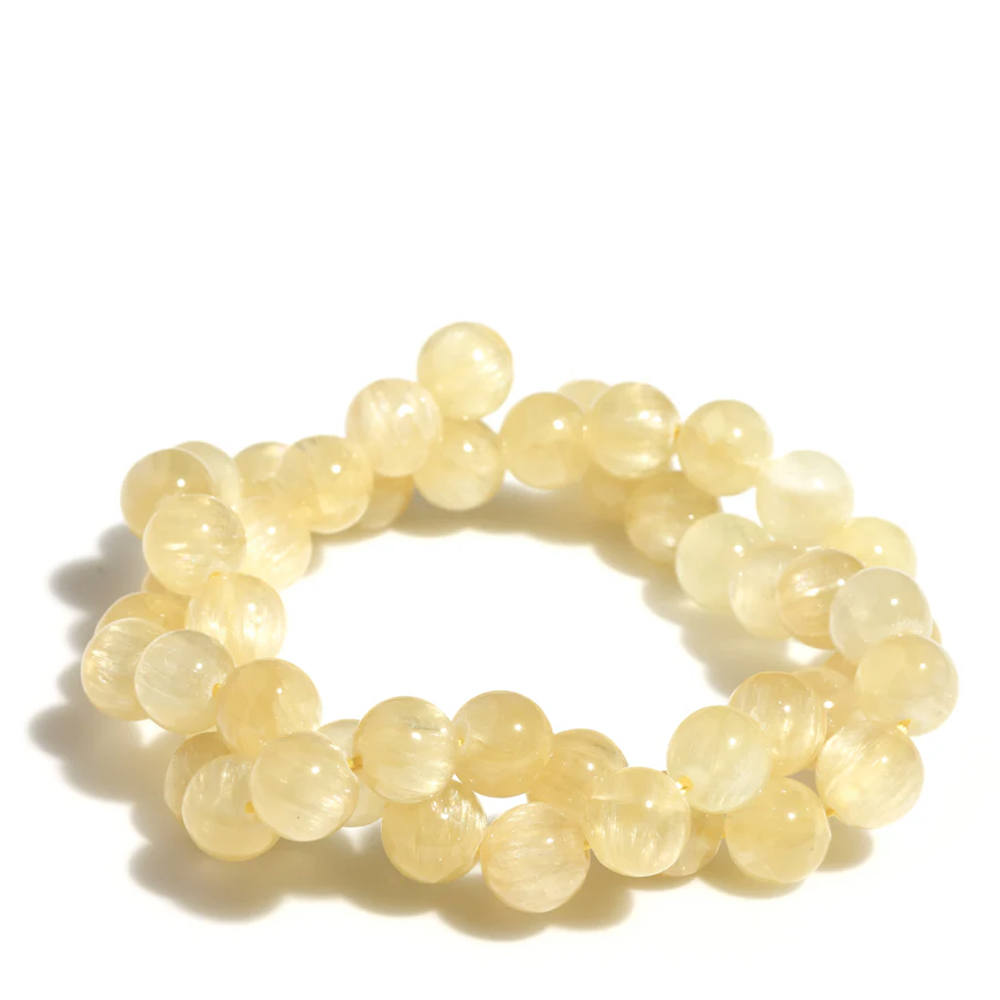 Selenite Gemstone Beads and Shapes