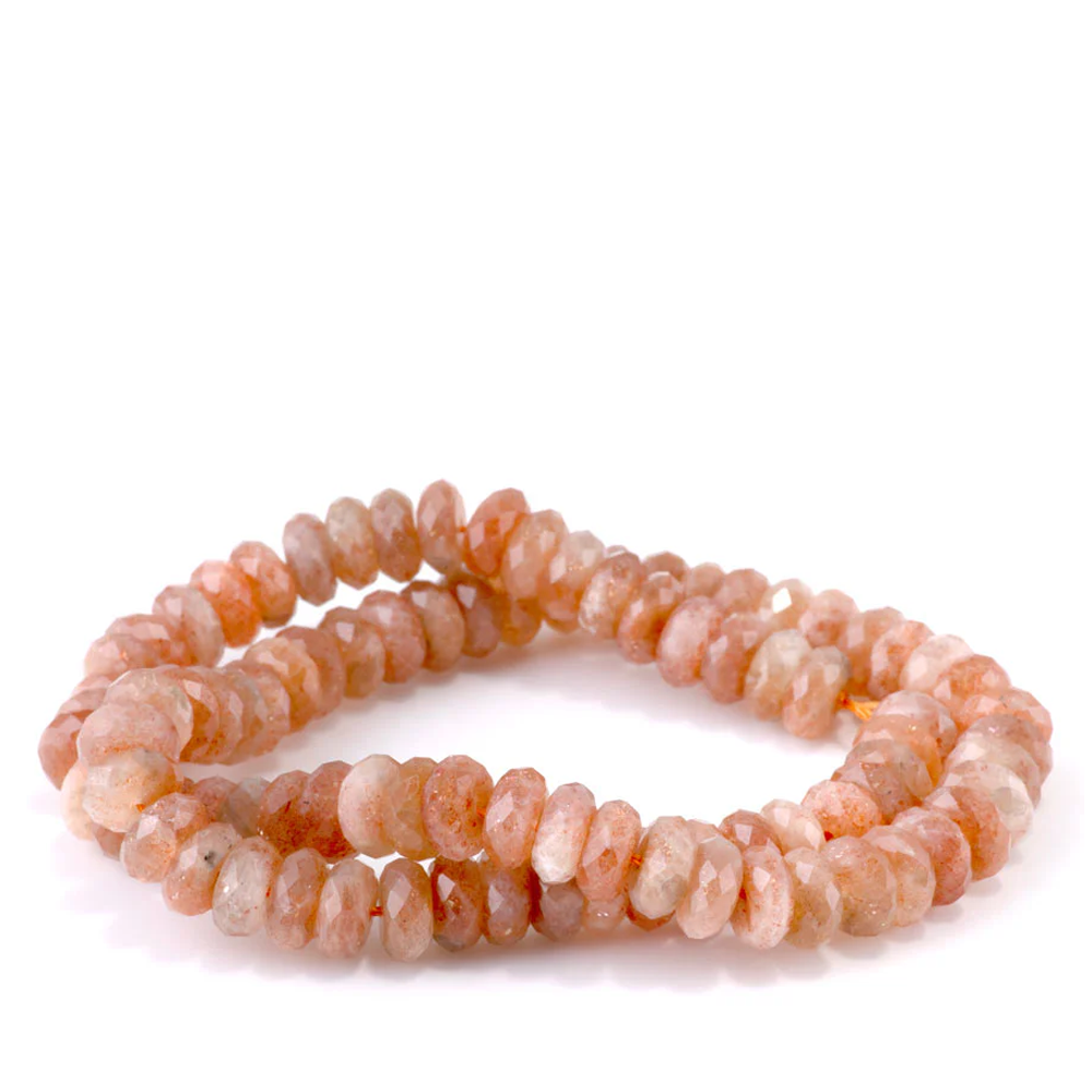 Sunstone Gemstone Beads