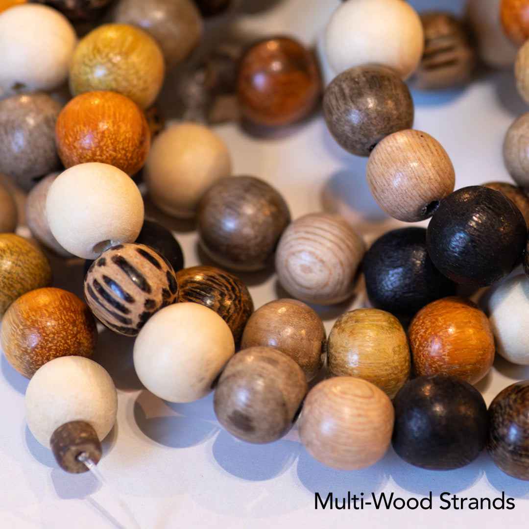 Eight hardwoods, one warm palette