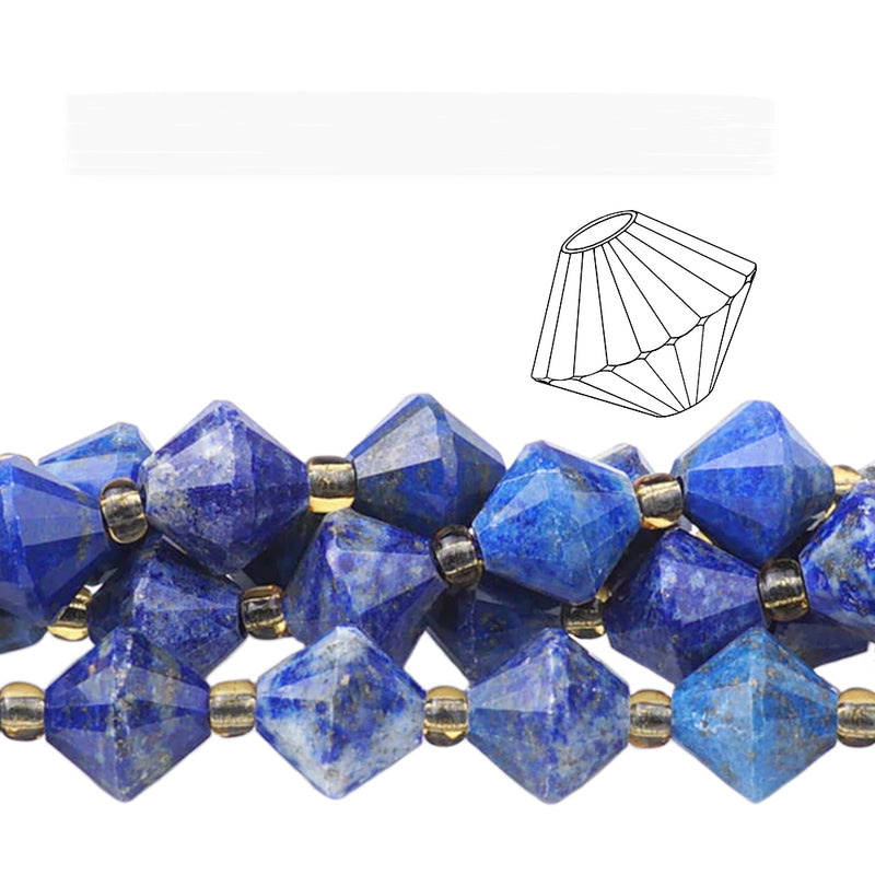 Gemstone Bicone Beads