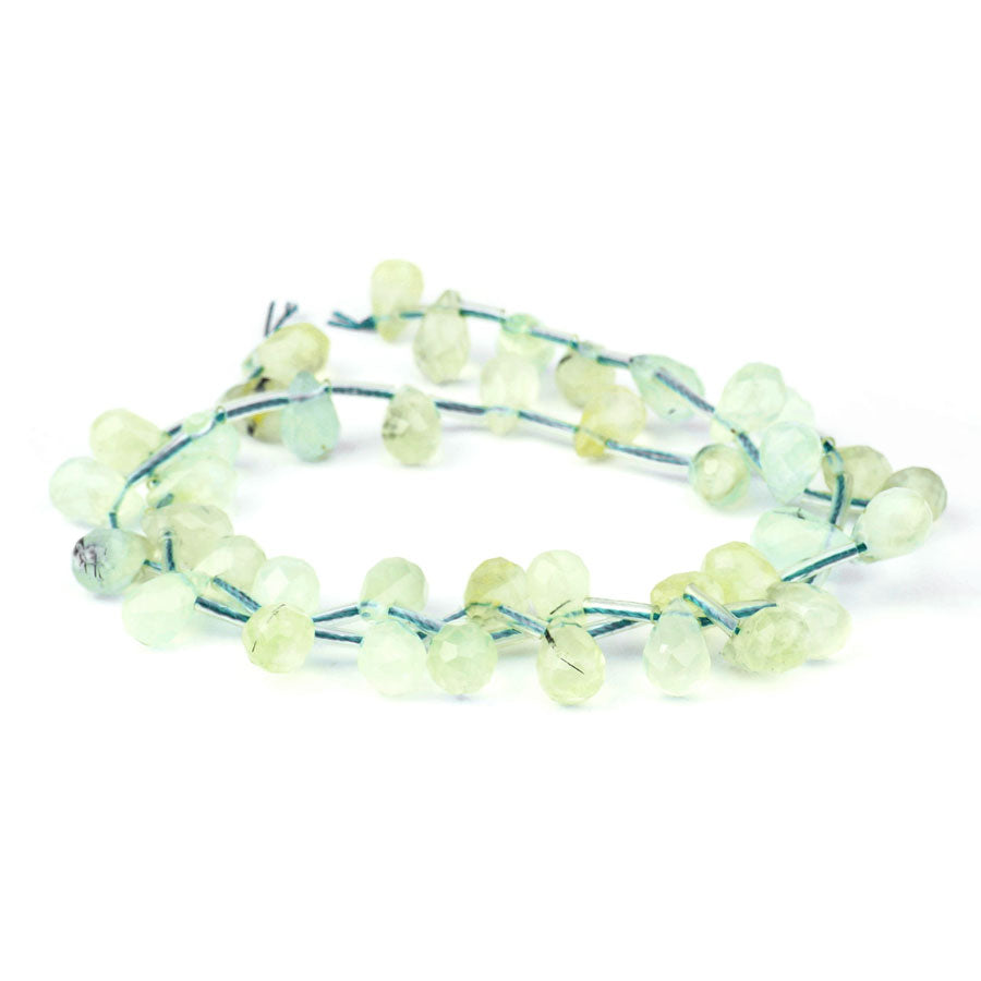 Prehnite 6x9mm Teardrop Faceted - 15-16 Inch - CLEARANCE
