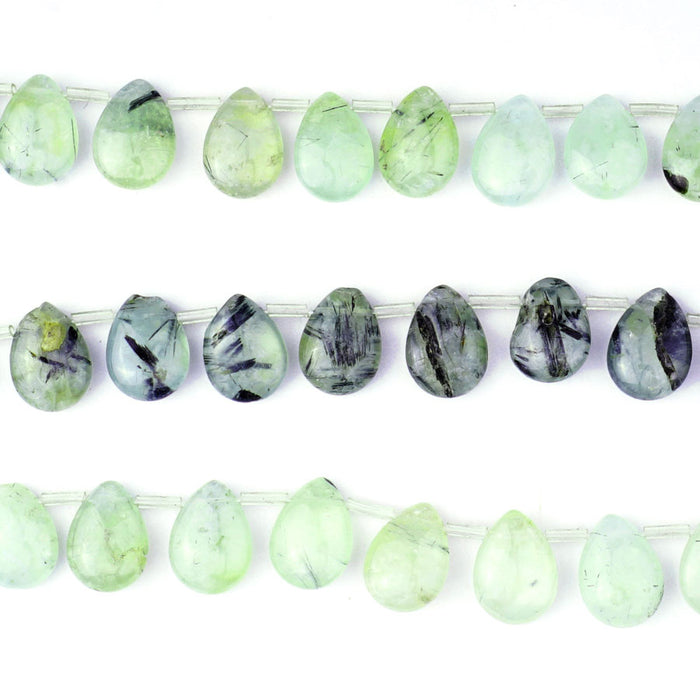 Prehnite 18x13mm Drop - 15-16 Inch