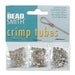 Silver Plated Crimp Tube Assortment Pack