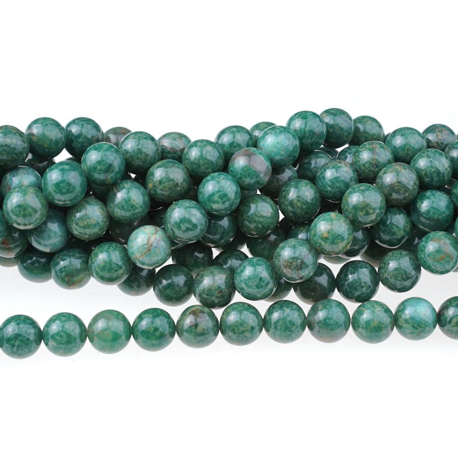 African Jade (A) 10mm Round 15-16 Inch