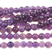 Amethyst 4mm Round 8-Inch