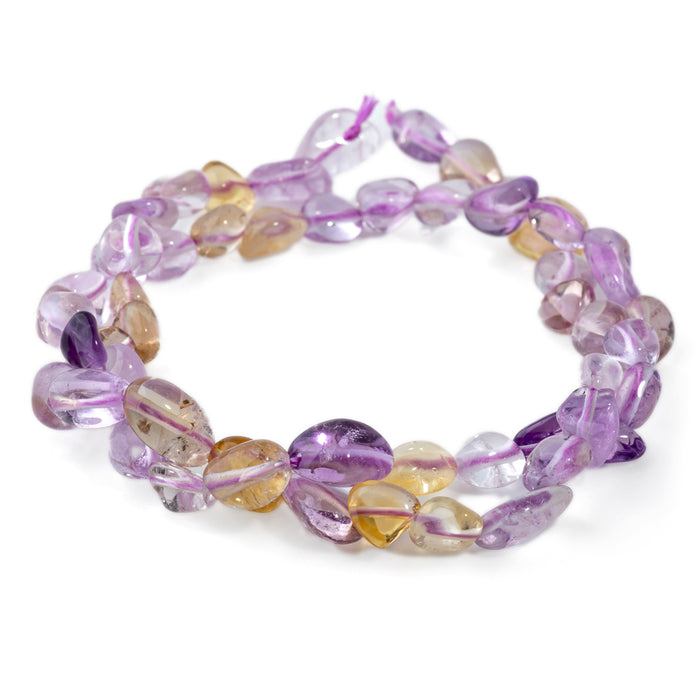 Ametrine 7x9-8x10mm Pebble - 15-16 Inch