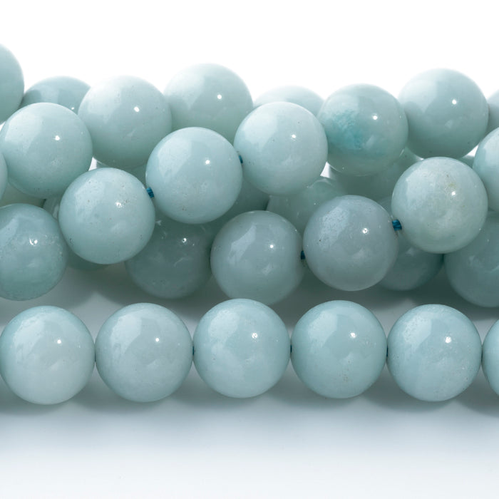 Amazonite 10mm Round A Grade - 15-16 Inch