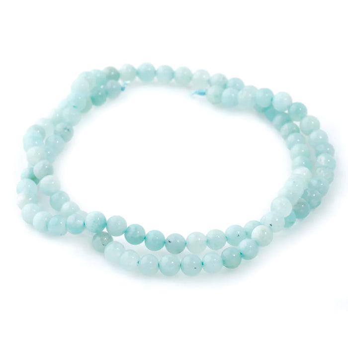 Amazonite 4mm Round A Grade - 15-16 Inch