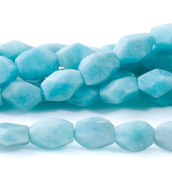 Amazonite 6-8mm Free Form - 15-16 Inch