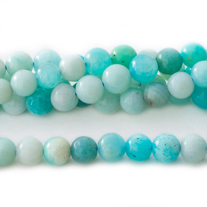 Amazonite 6mm Round 8-Inch