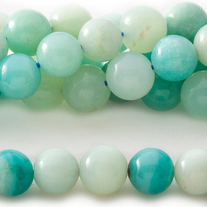 Amazonite 8mm Round 8-Inch