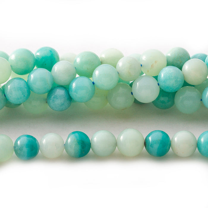 Amazonite 8mm Round 8-Inch