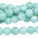 Amazonite 8mm Round Large Hole 8-Inch