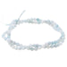 MATTE Aquamarine (multi) 4mm Round 15-16 Inch