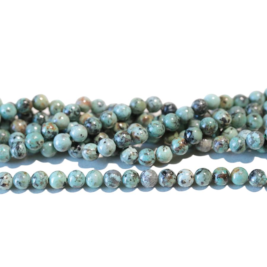 African Turquoise (AAA) 8mm Round 15-16 Inch
