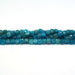 4-4.5mm Blue Apatite  Natural Cube - 15-16 Inch