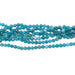 A Grade Blue Apatite 4mm Round 15-16 Inch