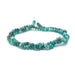 Blue Apatite Faceted 4mm Rondelle - 15-16 Inch