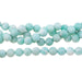 MATTE Brazilian Amazonite AAA Grade 10mm Round 15-16 Inch