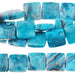 Blue Crazy Lace Agate 12mm Square 8-Inch