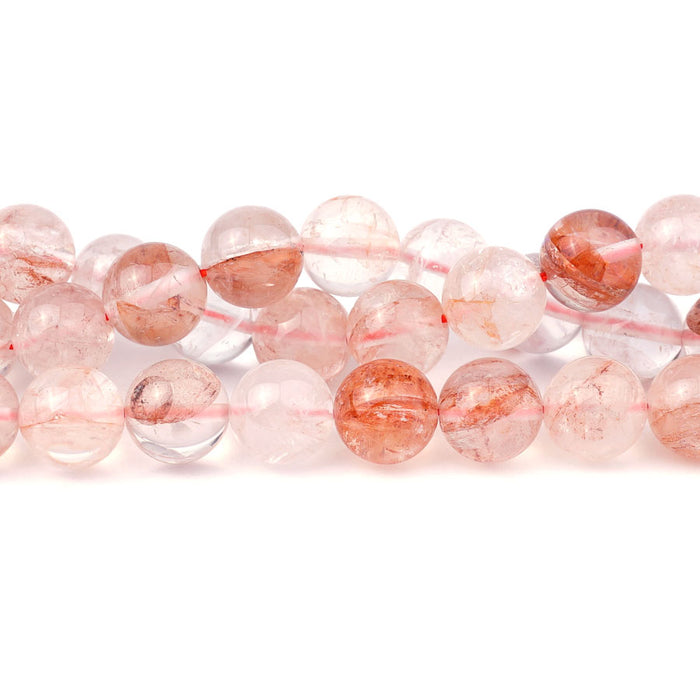 Blood Quartz 10mm Round Grade A 15-16 Inch