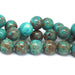 Blue Sky Jasper Dyed 12mm Round - 15-16 Inch