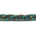 Blue Sky Jasper Dyed 4mm Round - 15-16 Inch