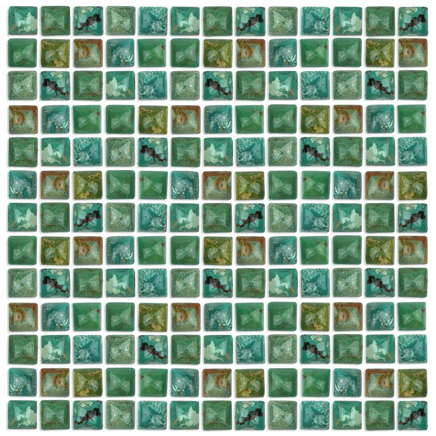 Natural Chinese Turquoise 5mm Square Cabochon