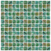 Natural Chinese Turquoise 5mm Square Cabochon